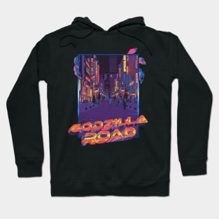 Godzilla Road Japan Hoodie